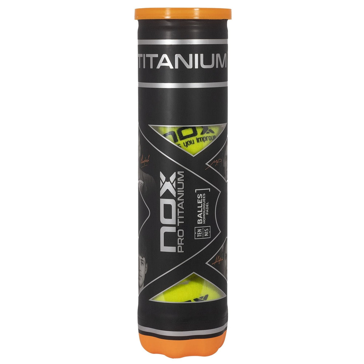 Padel Balls Nox Pro Titanium Can 4 balls