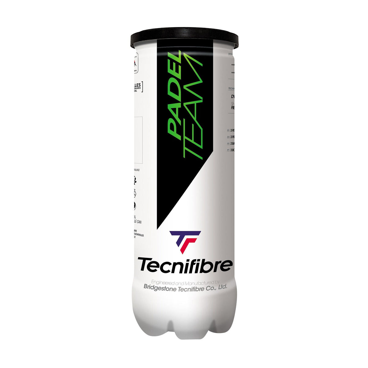 Pelotas Pádel Tecnifibre Pádel TEAM 1 bote 3 bolas
