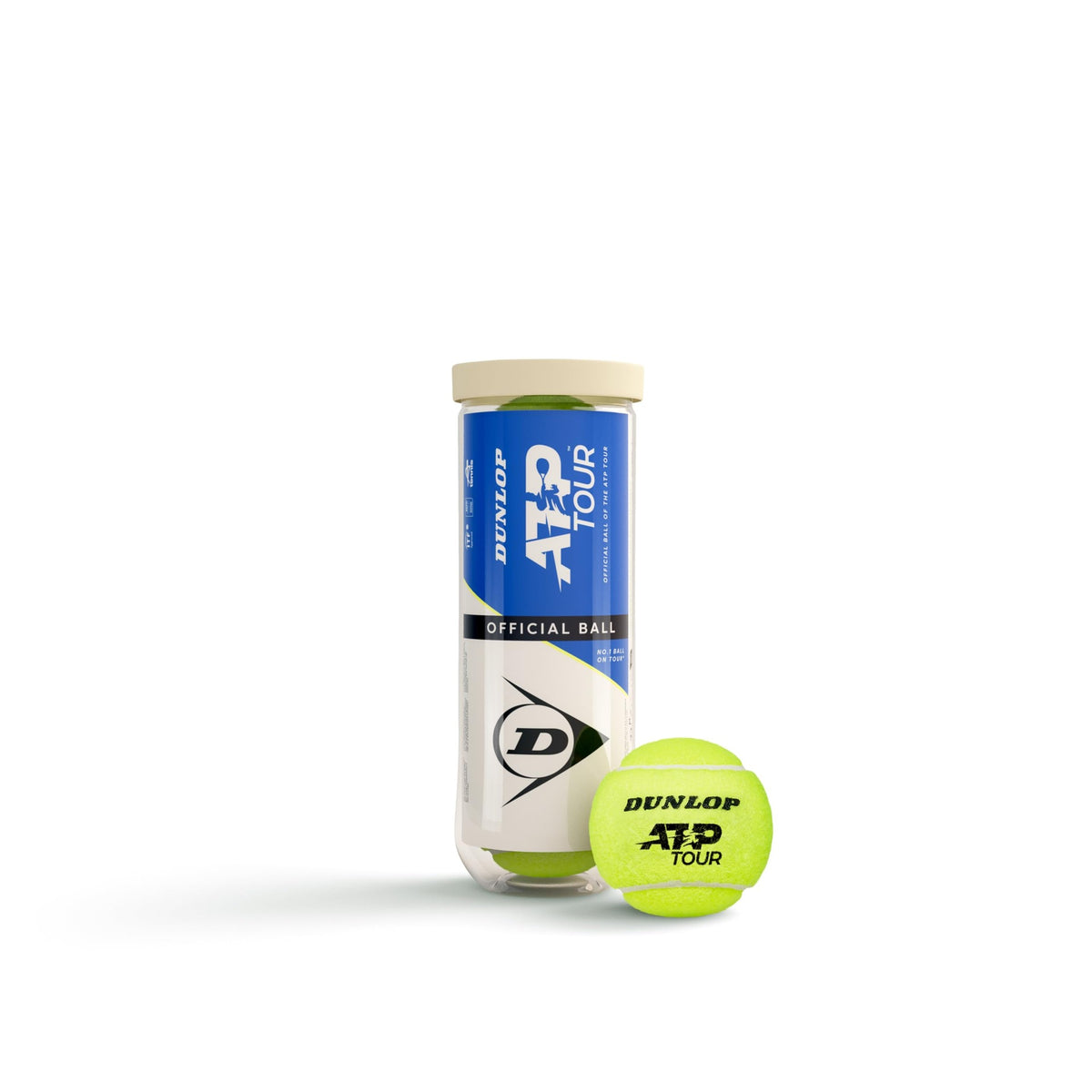 Bolas de Ténis Dunlop ATP TOUR B3 1 Tubo de 3 bolas