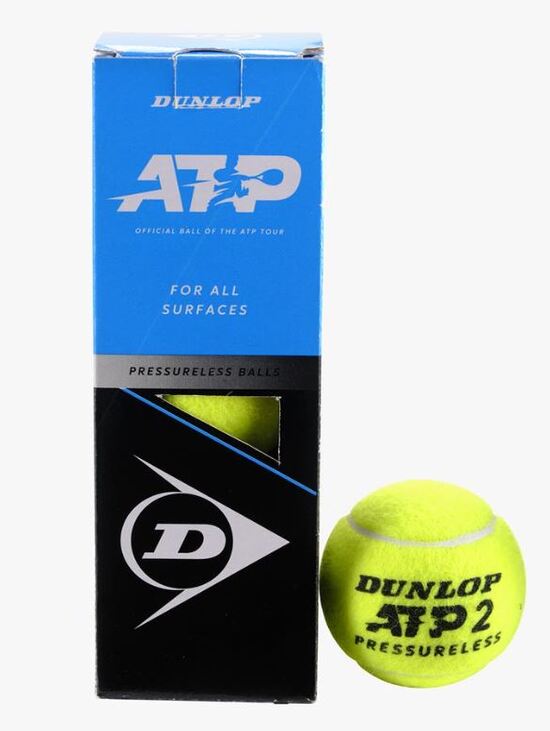 Dunlop Pressureless Tennis Balls 1 Can 3-Pack