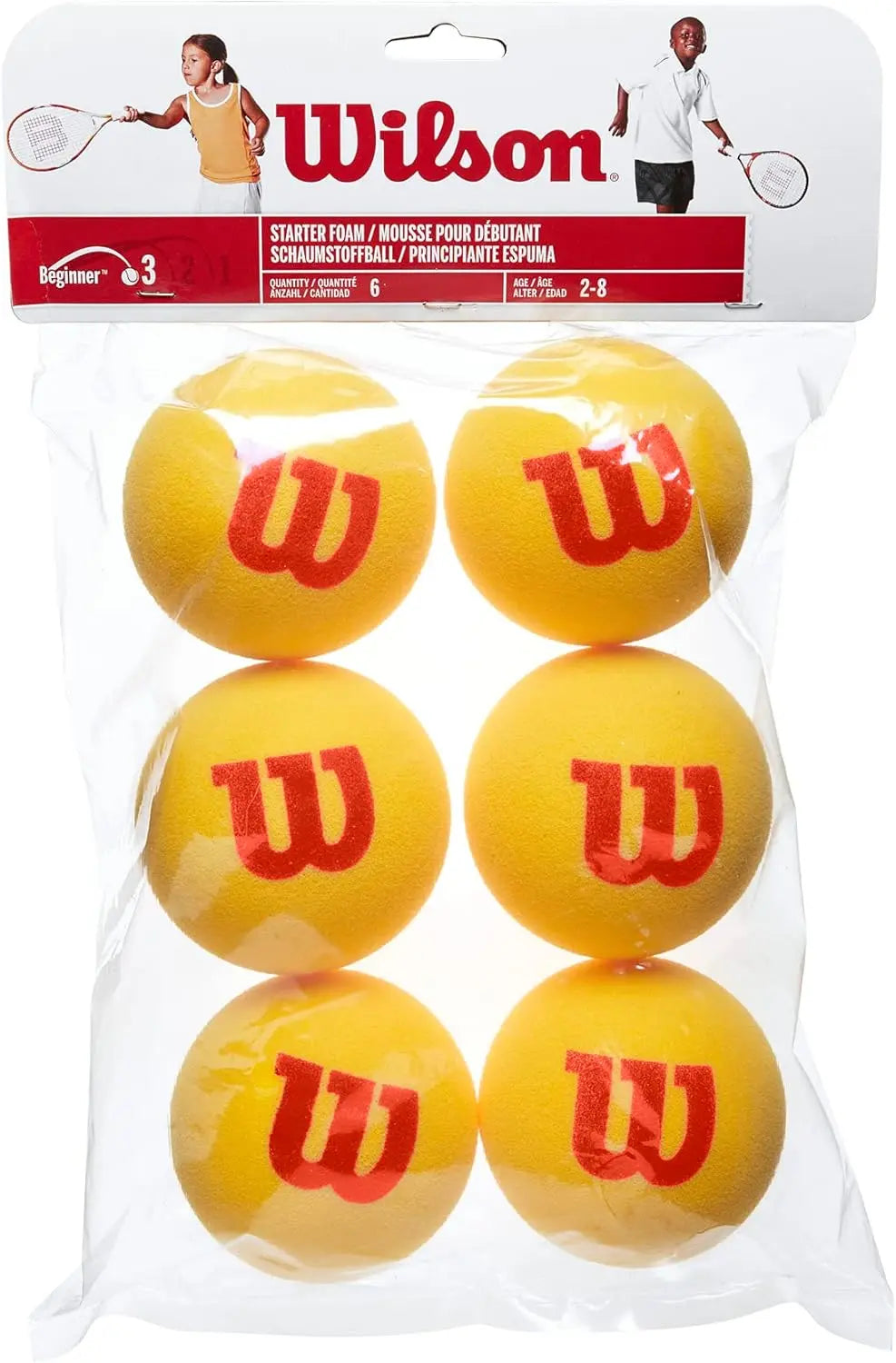 Wilson Starter Tennis Balls 6 pc.