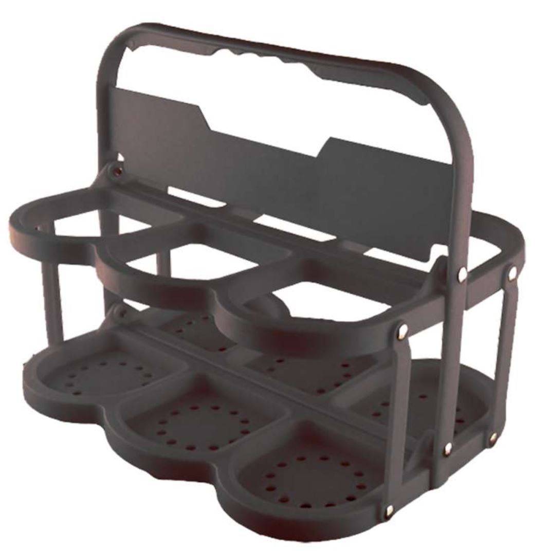 Porta botellas Plegable Deluxe 6 Bidones