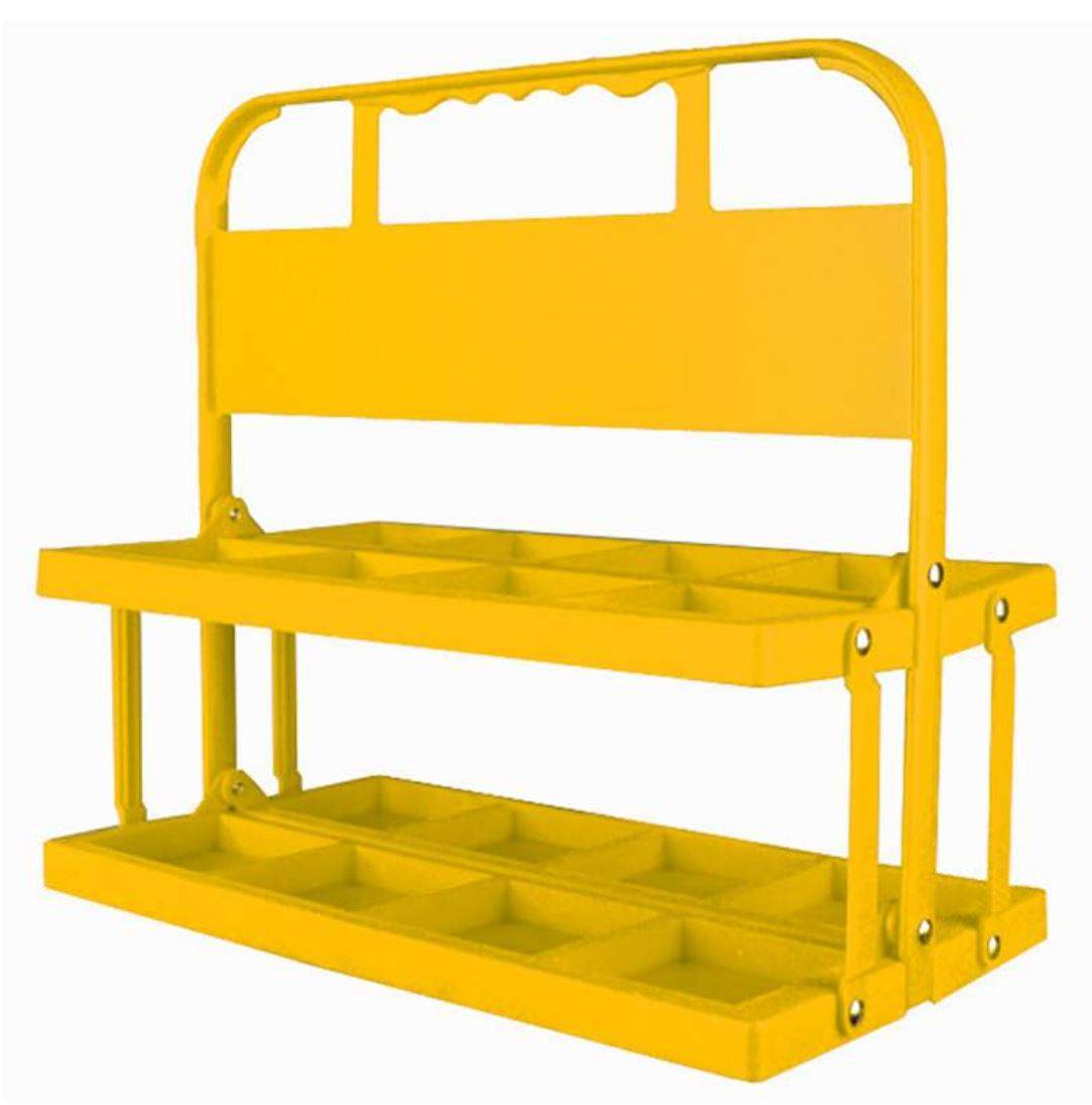 Porta botellas Plegable Softee 8 Bidones 750ml
