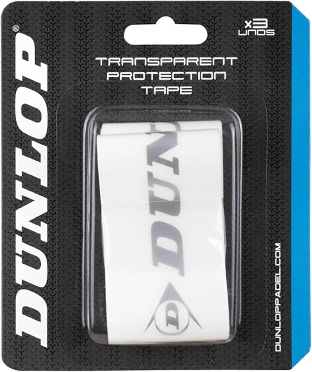 Protector Pala Pádel Dunlop x3 Transparente