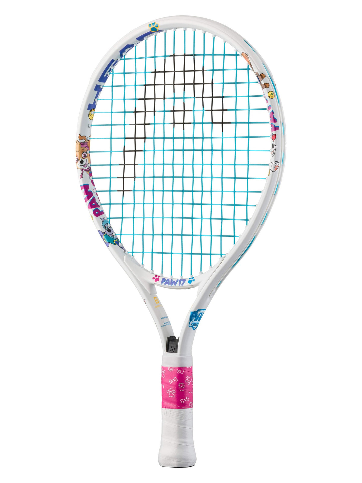 Raqueta Tenis Head Patrulla Canina 17 Pulgadas Blanco