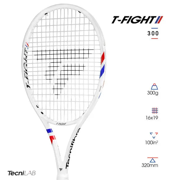 Raqueta Tenis Tecnifibre T-Fight 300 Grip 2