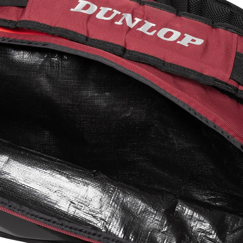 Raquetero Dunlop CX Performance 12 Raquetas Rojo/Negro