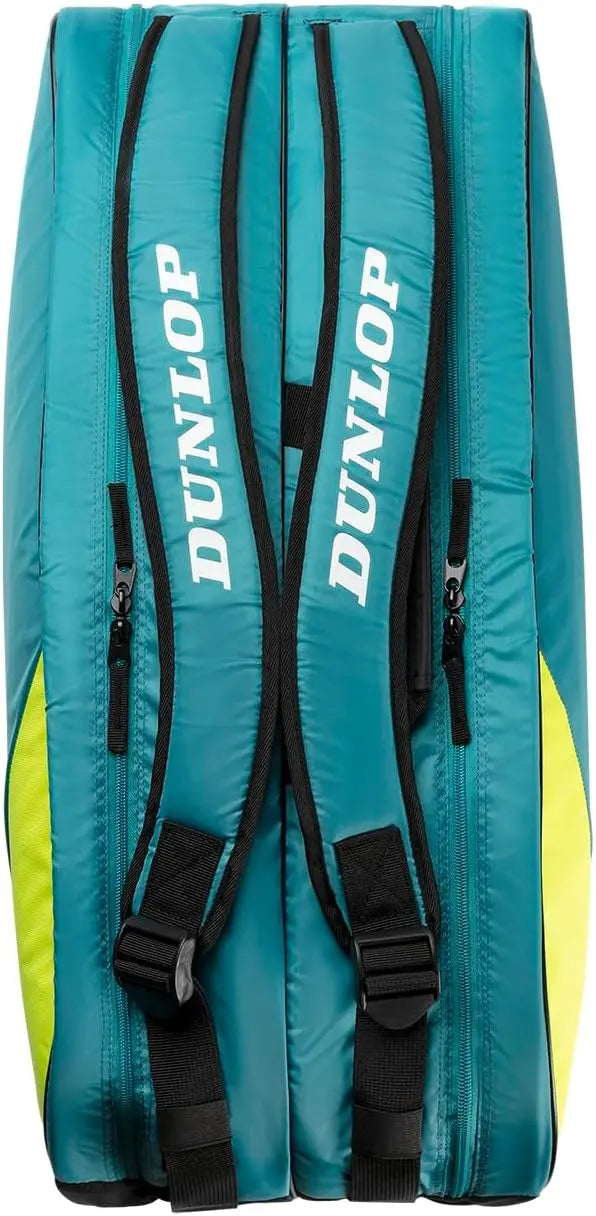 Saco de Ténis Dunlop SX-CLUB 10 Raquetes Verde/Preto/Amarelo