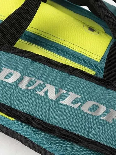 Saco de Raquetes Dunlop X-PERFORMANCE 8 Raquetes Verde/Preto/Amarelo