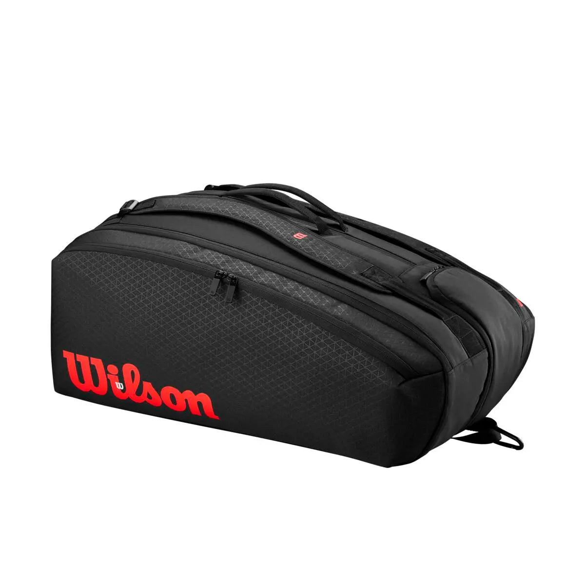 Saco de Raquetes Wilson Clash V3 15 Raquetes Preto/Vermelho