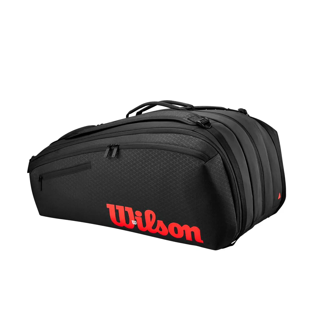 Saco de Raquetes Wilson Clash V3 15 Raquetes Preto/Vermelho