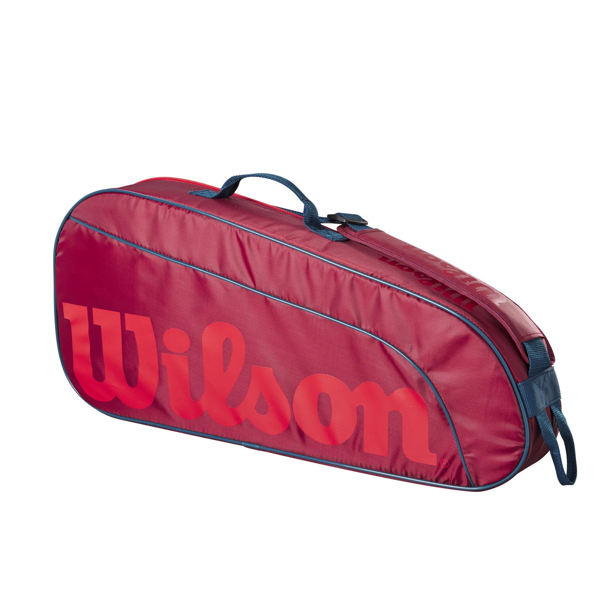 Saco de raquetes Wilson Júnior 3 Raquetes Vermelho