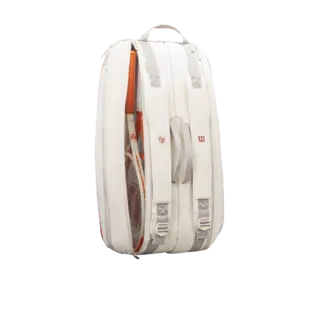 Raquetero Wilson Roland Garros Super Tour Cream 9 Raquetas 2025