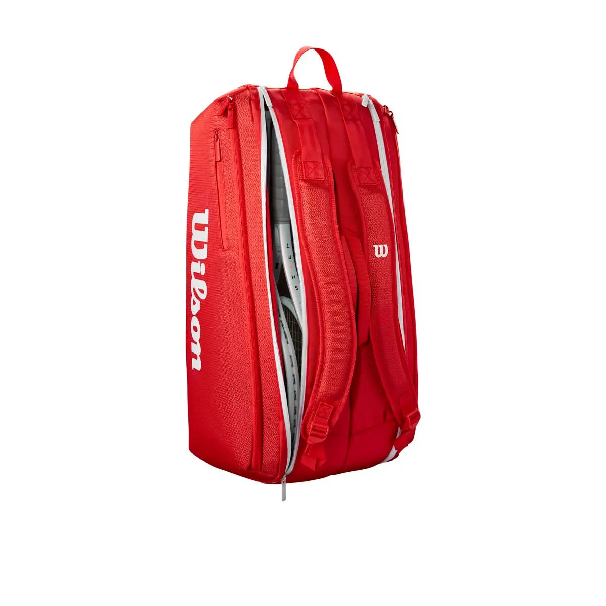 Wilson Super Tour 9 Racket Bag Red