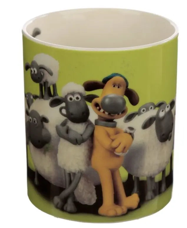 Caneca de Porcelana Ovelha Choné Verde
