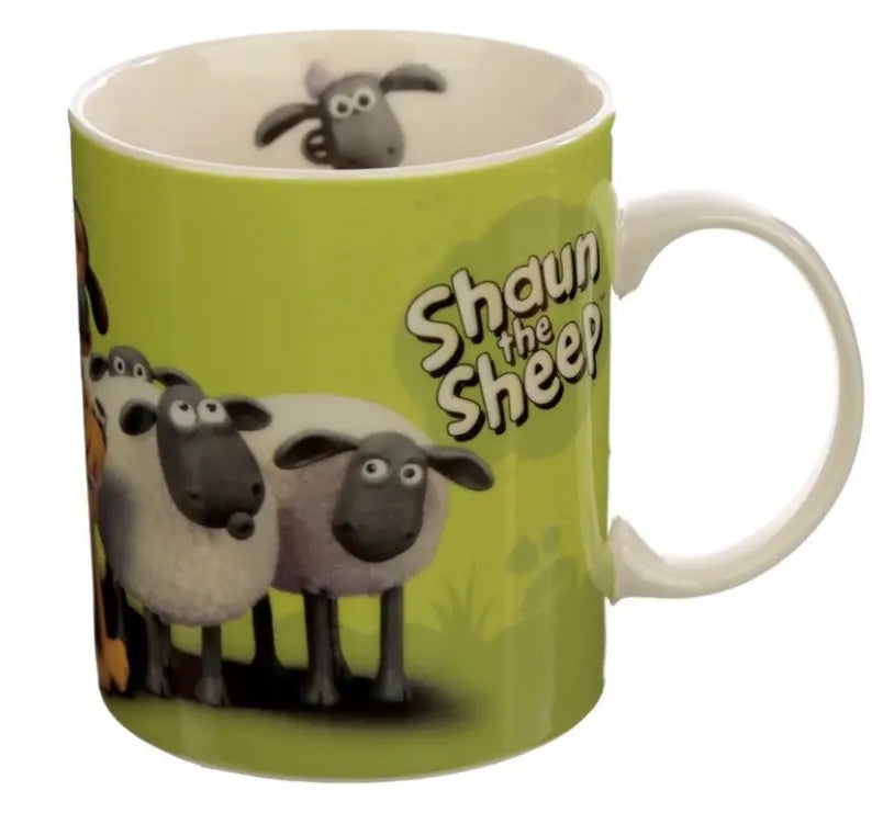 Caneca de Porcelana Ovelha Choné Verde