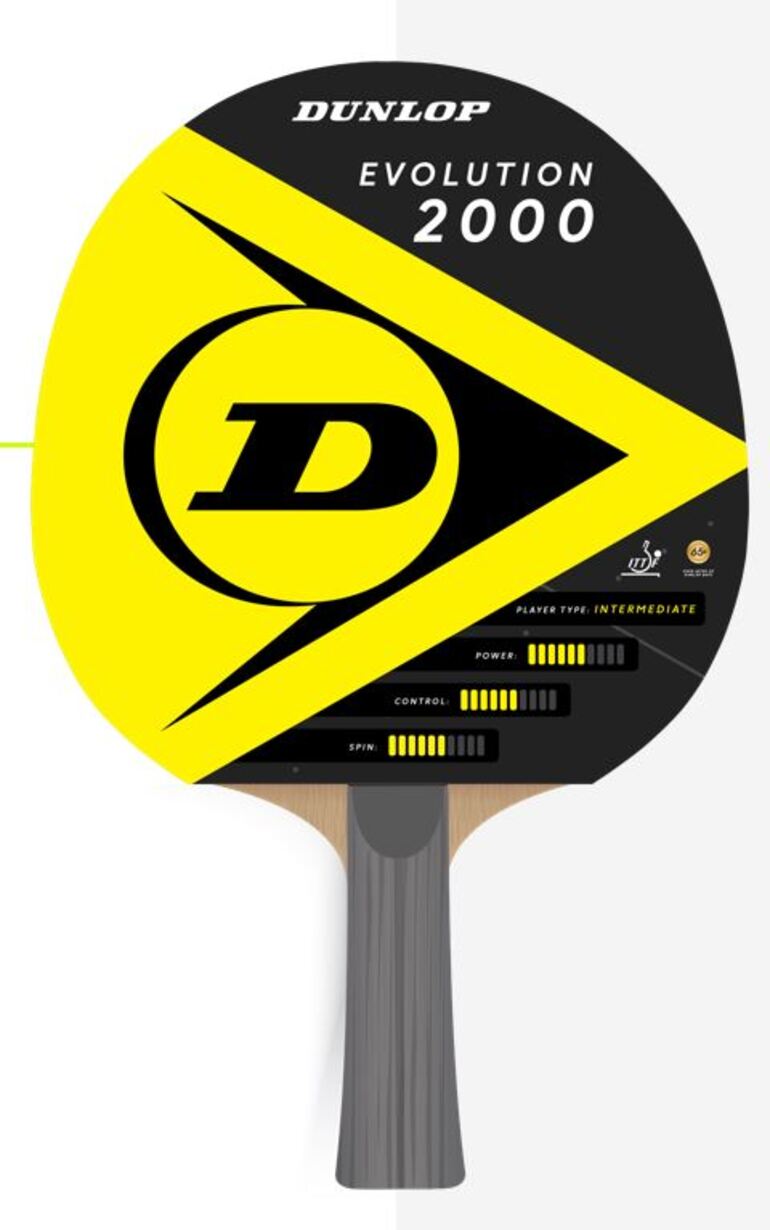 Dunlop BT Evolution 3000 ITTF Table Tennis Bat (F)