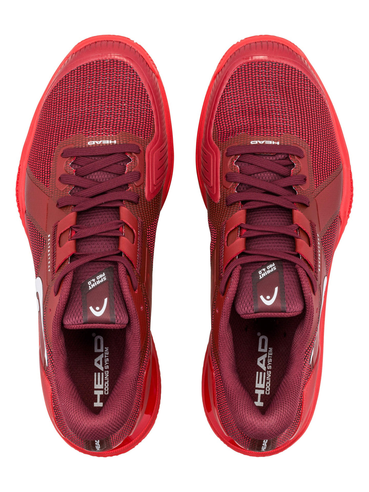 Zapatillas Head Sprint Pro 4.0 Clay Hombre Rojo