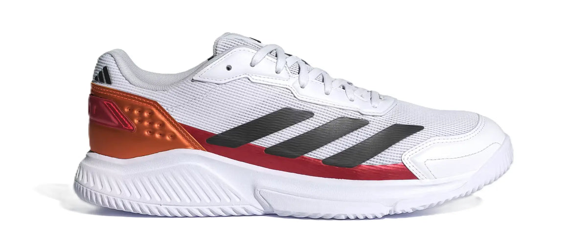 Zapatillas Pádel adidas Courtquick Hombre Blanco / Negro / Naranja brillante