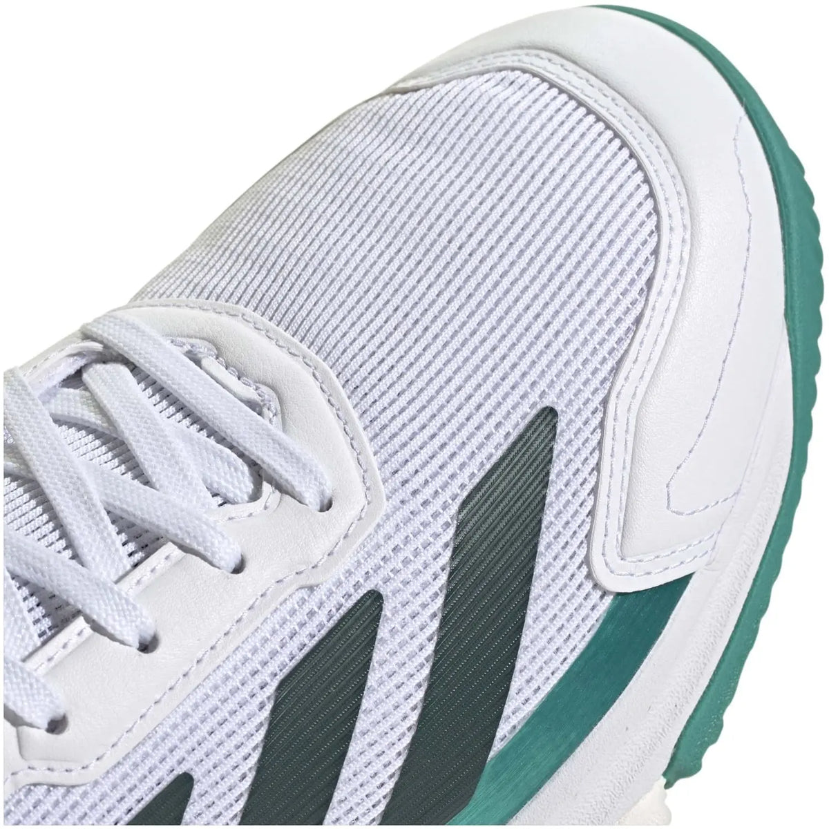 Zapatillas Pádel adidas Courtquick Hombre Blanco/Verde