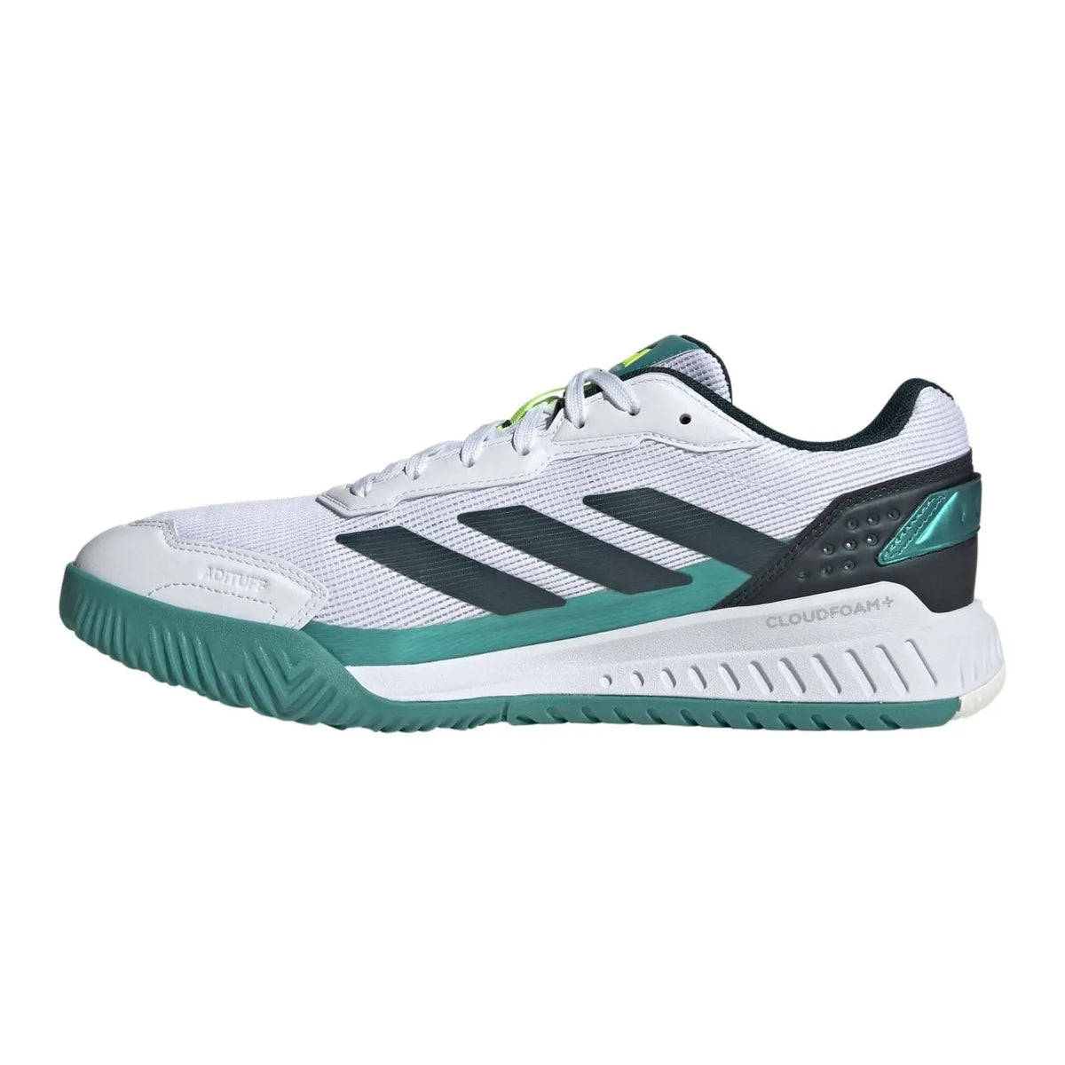Zapatillas Pádel adidas Courtquick Hombre Blanco/Verde