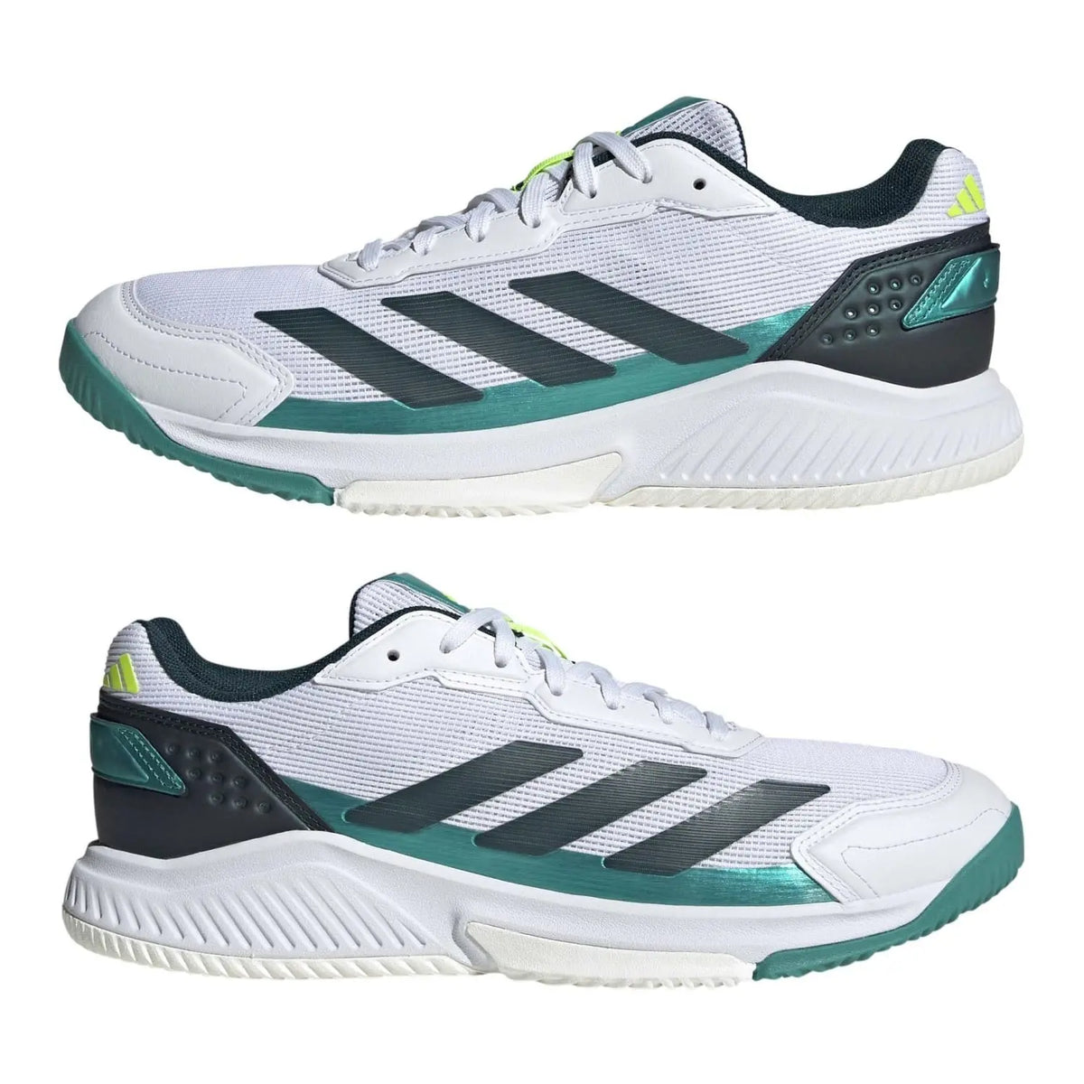 Zapatillas Pádel adidas Courtquick Hombre Blanco/Verde
