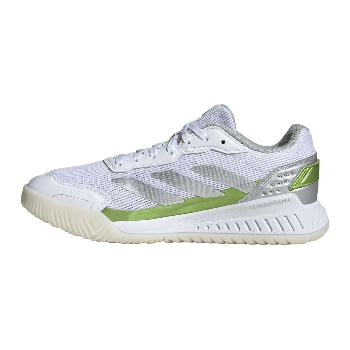 adidas Courtquick Women's Padel Shoes White/Lime