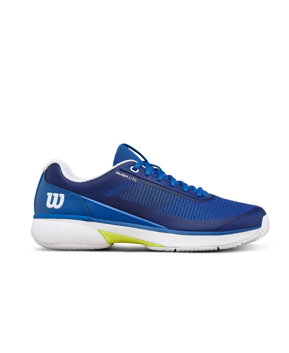 Sapatilhas Wilson Rush Lite 5 Clay Homem Azul