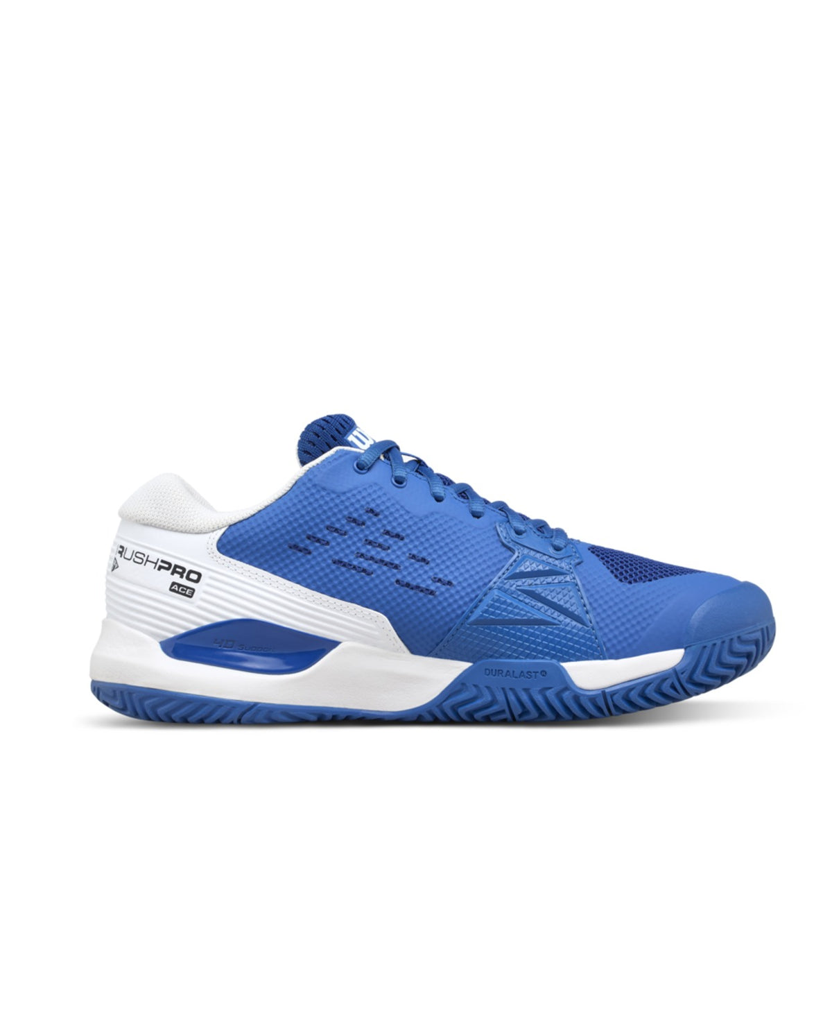Zapatillas Wilson Rush Pro Ace Hombre Azul/Blanco