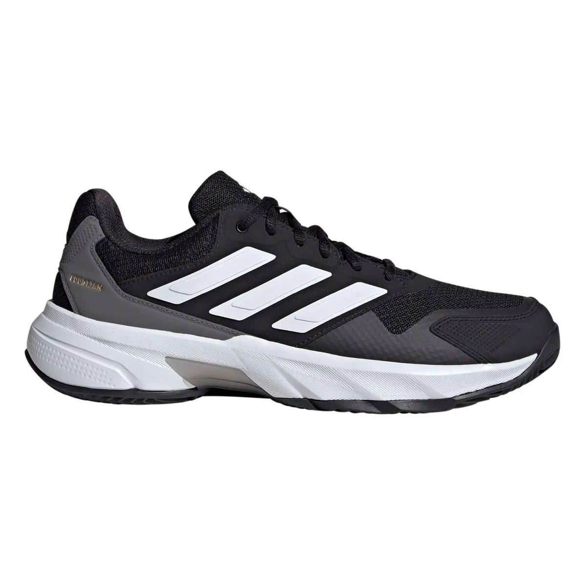 Zapatillas adidas CourtJam Control 3 Clay Hombre Negro/Gris/Blanco