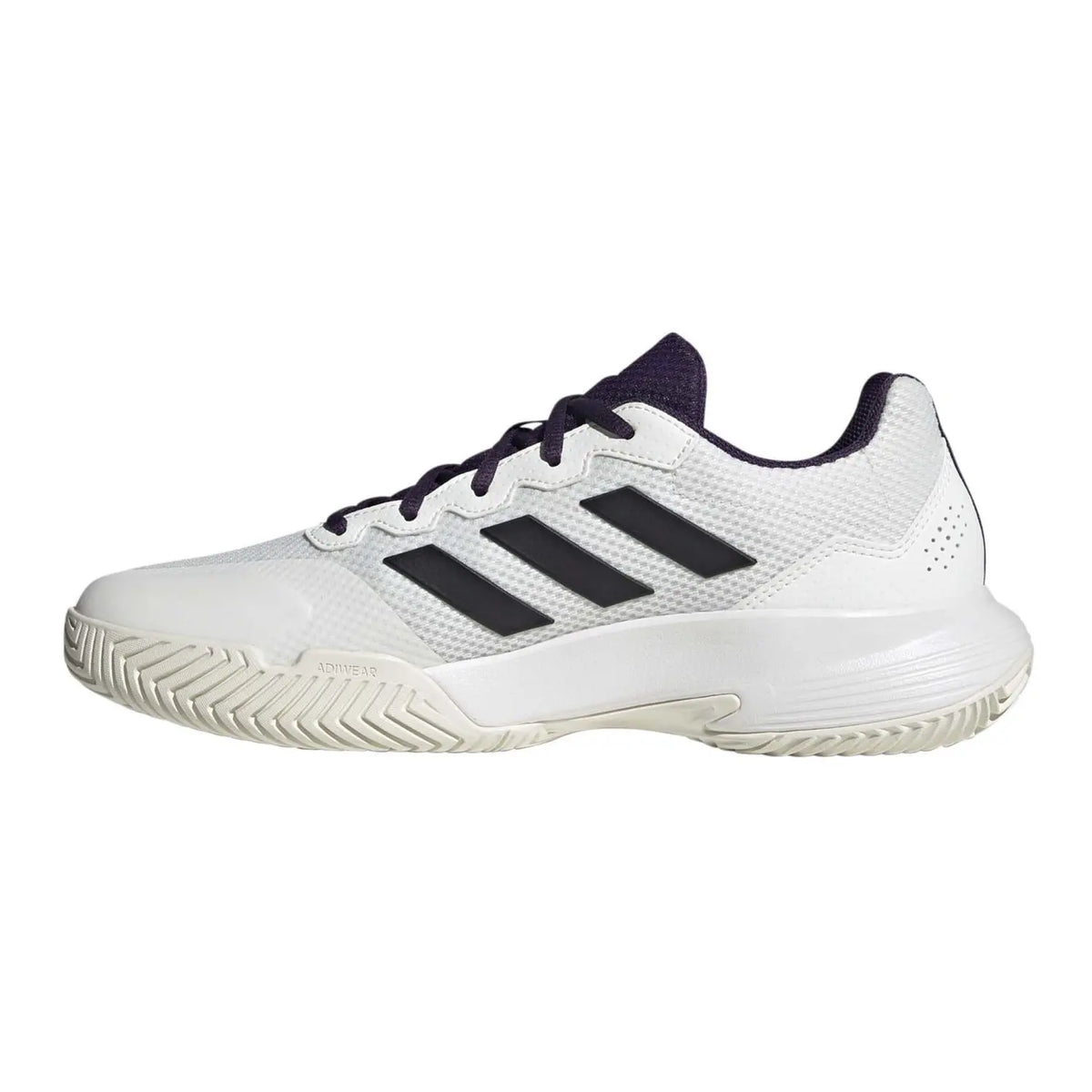 Zapatillas adidas Gamecourt 2 Hombre Blanco/Negro/Púrpura