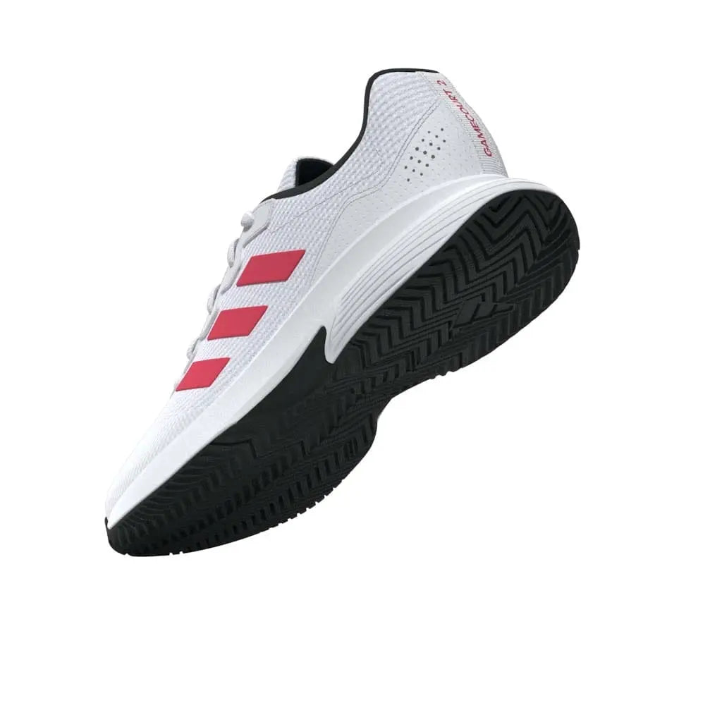 Adidas Gamecourt 2 Men's Tennis Shoes White/Red/Black