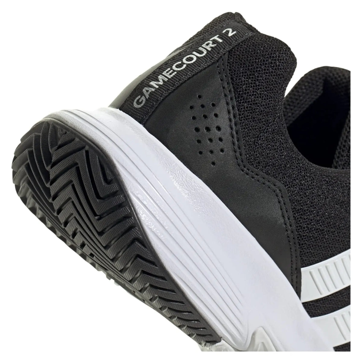 Zapatillas adidas Gamecourt 2 Hombre Negro/Blanco