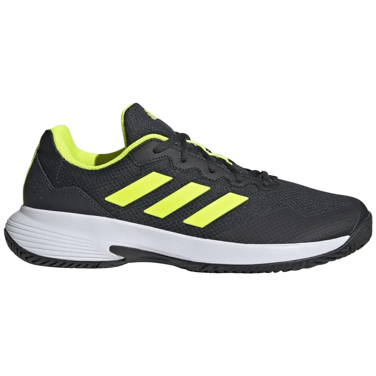 Zapatillas adidas Gamecourt Hombre Carbon/Lucid Lemon
