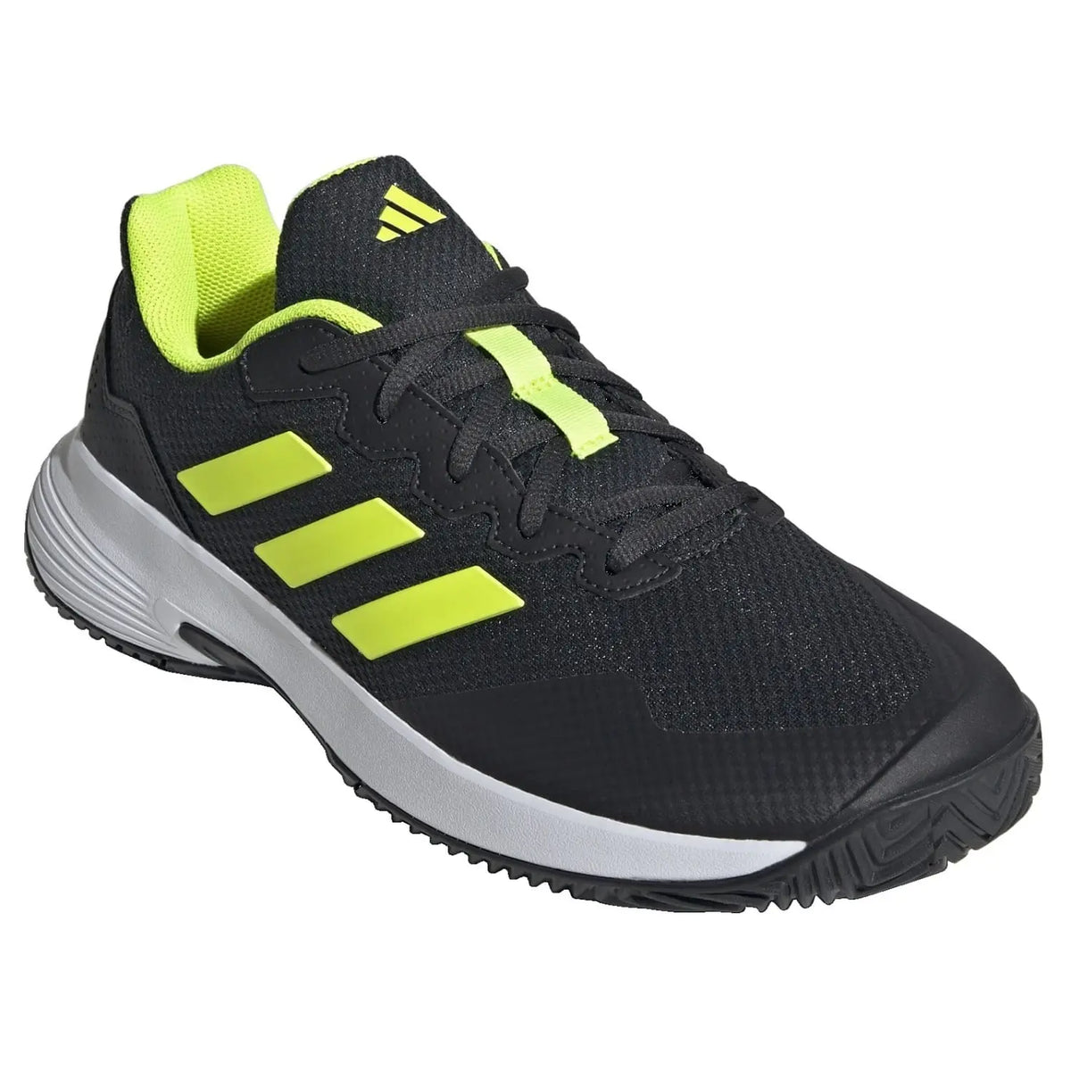 Zapatillas adidas Gamecourt Hombre Carbon/Lucid Lemon