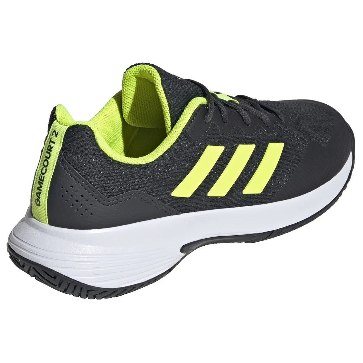 Zapatillas adidas Gamecourt Hombre Carbon/Lucid Lemon