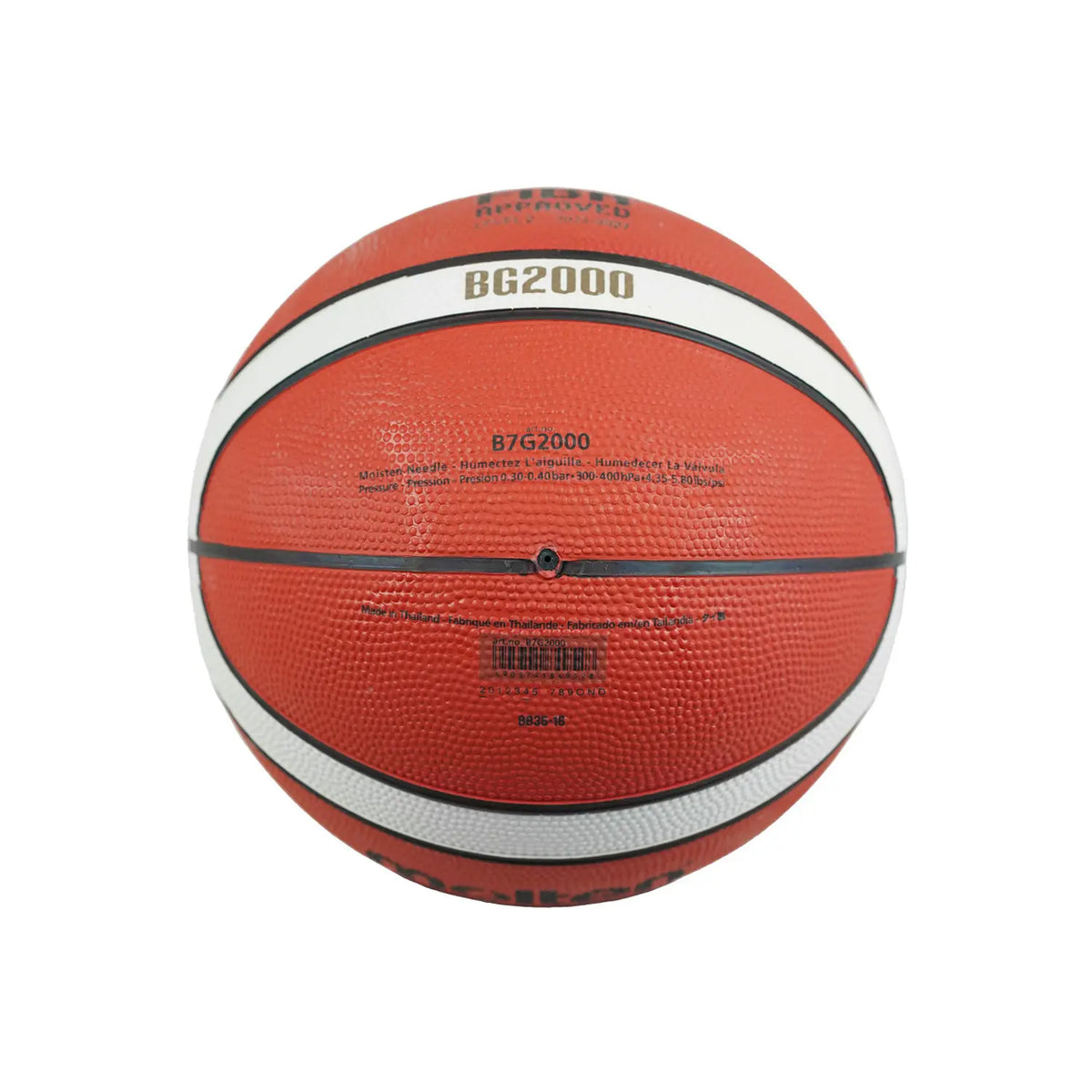 Bola de Basquetebol Molten BG2000 Aprovada pela FIBA Tamanho 7