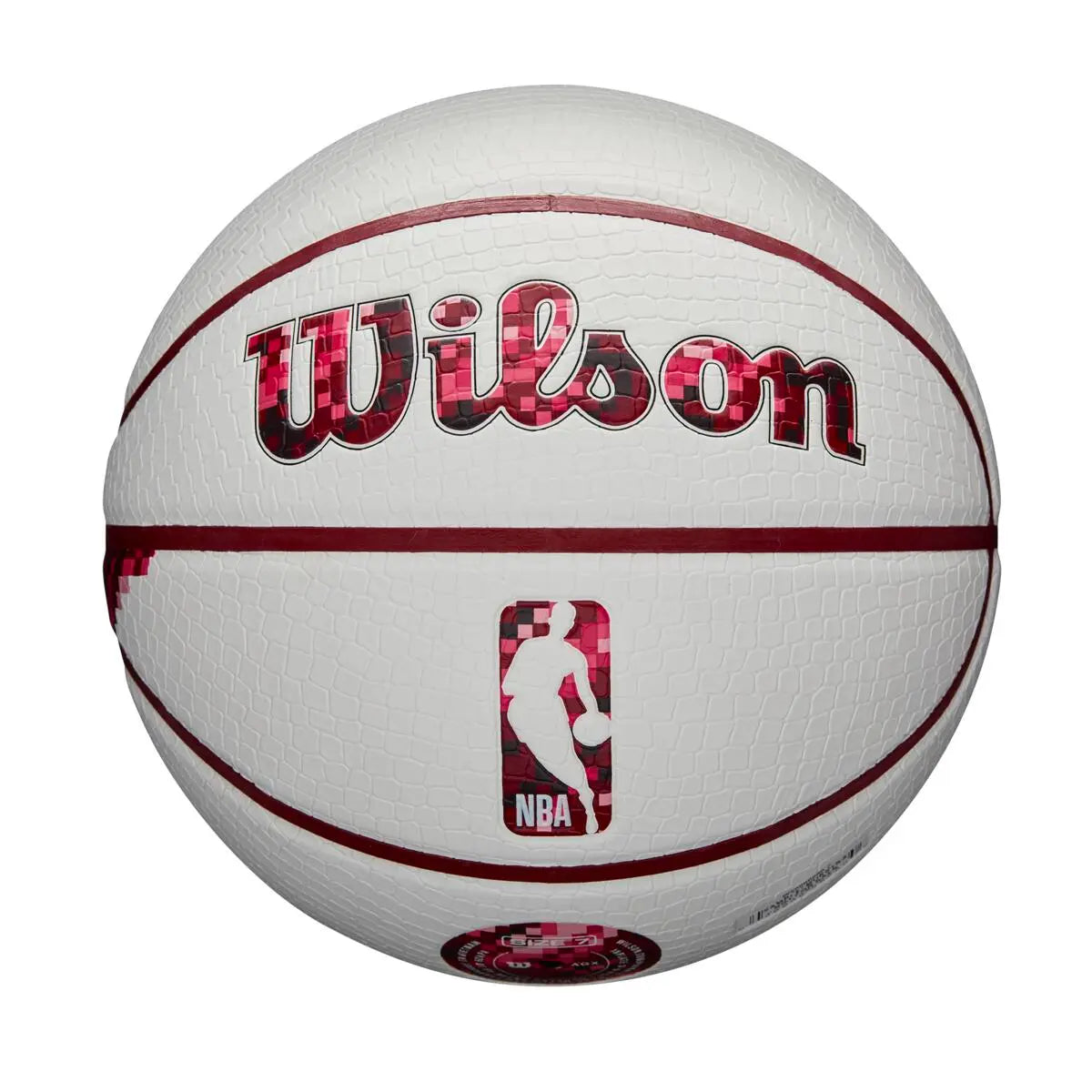 Bola de Basquetebol Wilson Nba Team Pixel Miami Heat Tamanho 7
