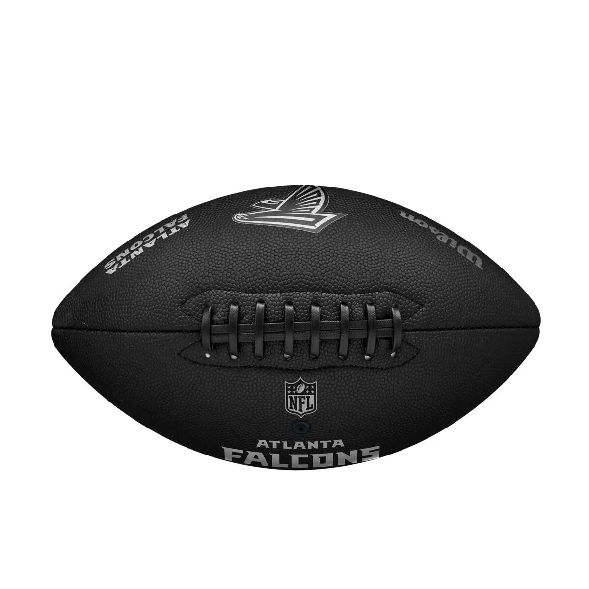 Balón Fútbol Americano Wilson Nfl Team Metallic Premiere Atlanta Falcons Official Negro