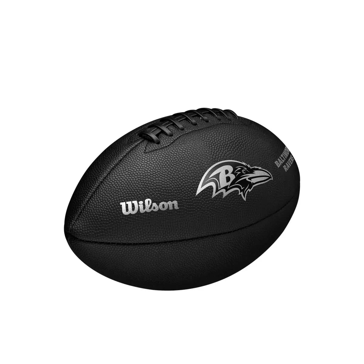 Balón Fútbol Americano Wilson Nfl Team Metallic Premiere Baltimore Ravens Official Negro
