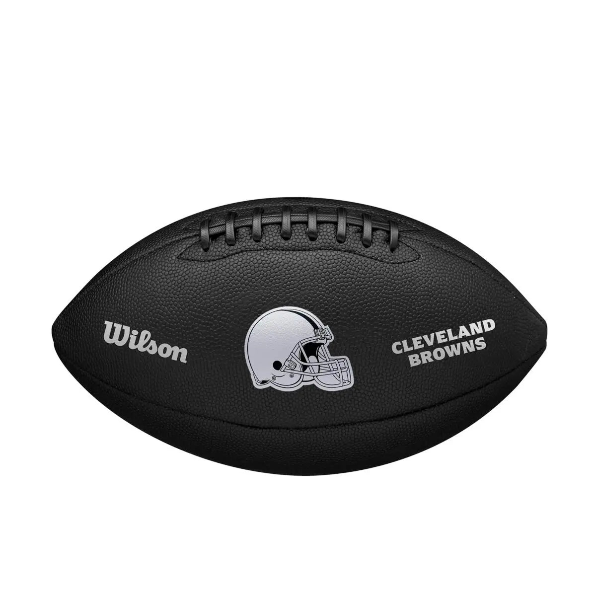 Balón Fútbol Americano Wilson Nfl Team Metallic Premiere Cleveland Browns Official Negro