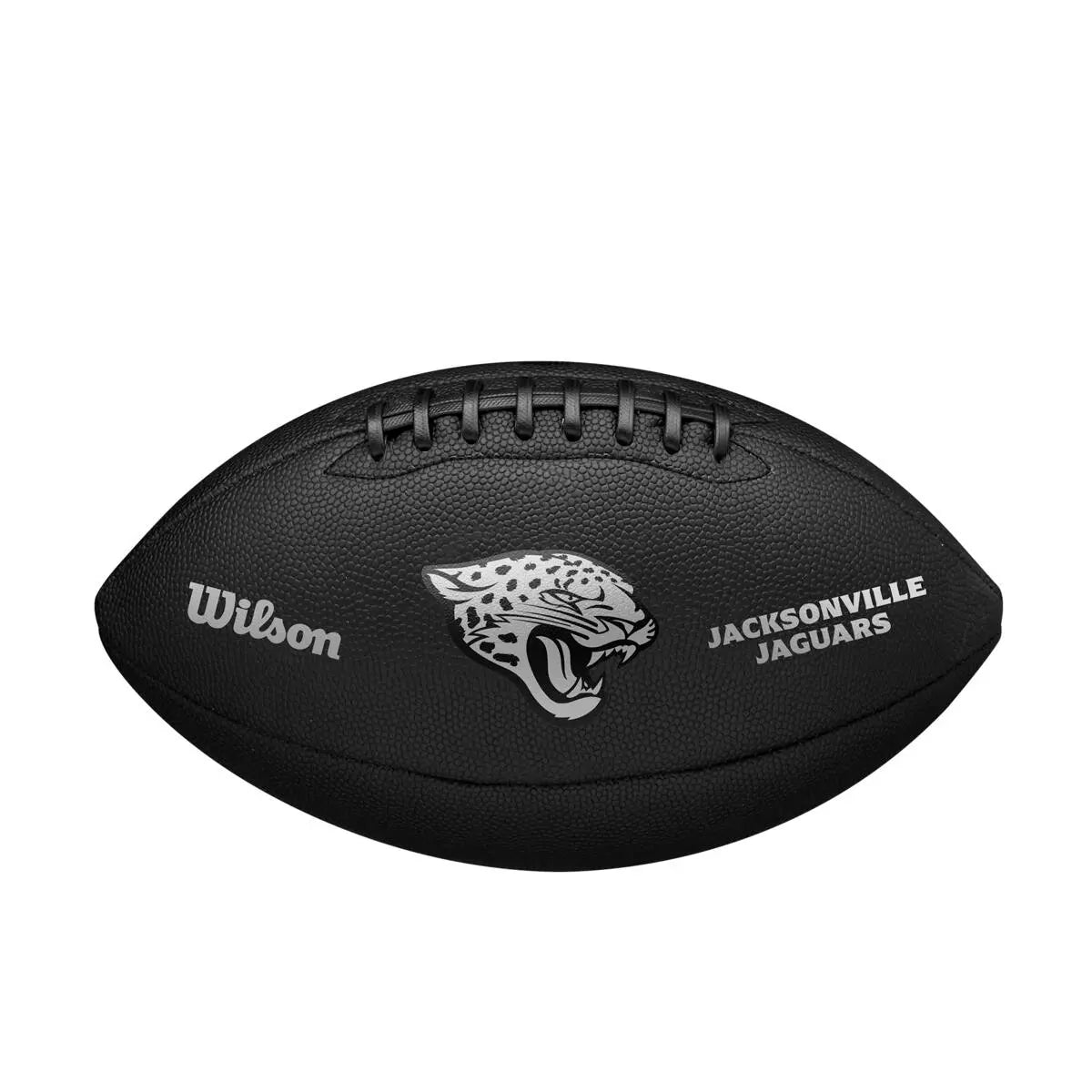 Balón Fútbol Americano Wilson Nfl Team Metallic Premiere Jacksonville Jaguars Official Negro