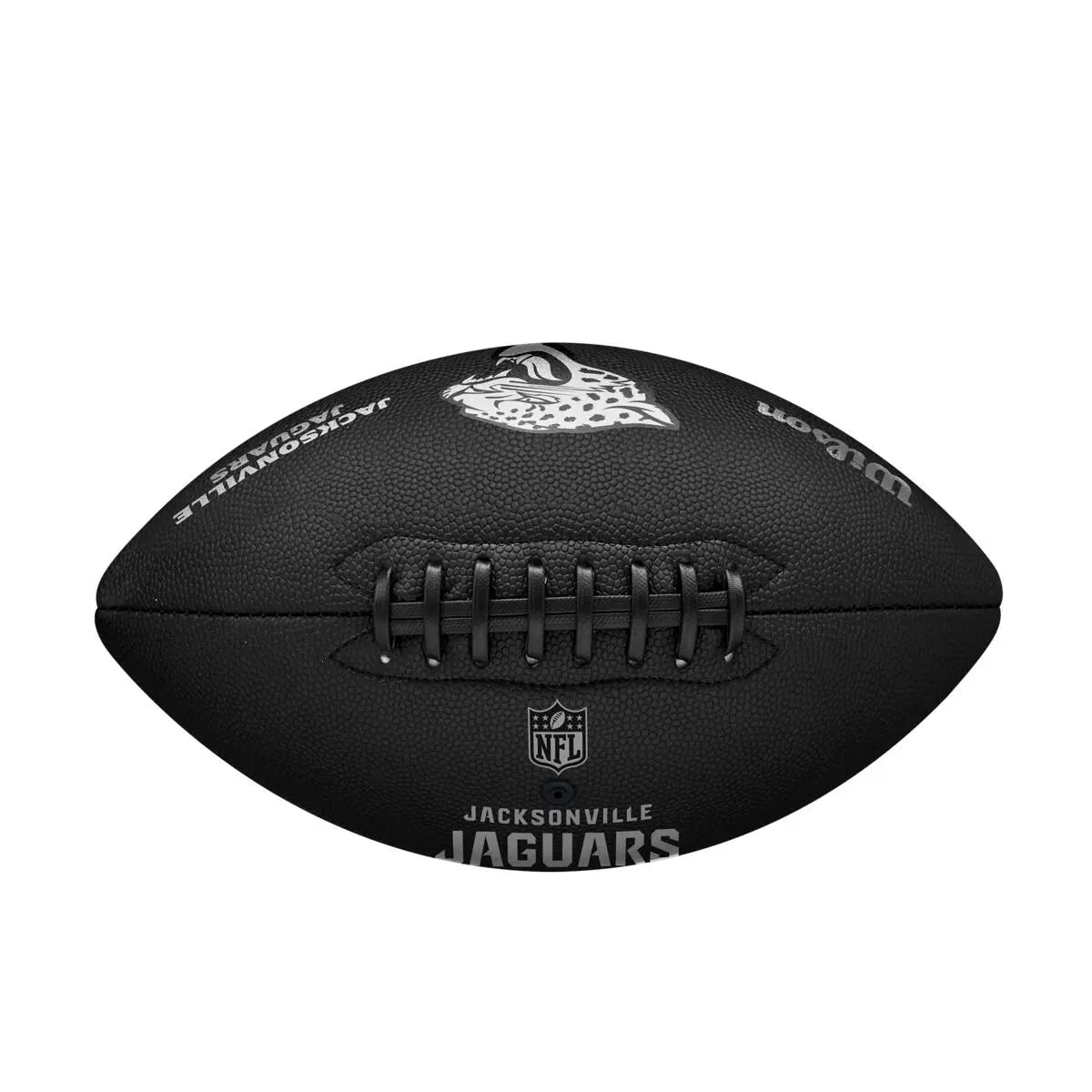 Balón Fútbol Americano Wilson Nfl Team Metallic Premiere Jacksonville Jaguars Official Negro