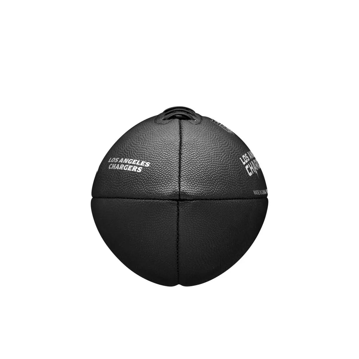 Wilson NFL Team Metallic Premiere Los Angeles Chargers Official Football Black