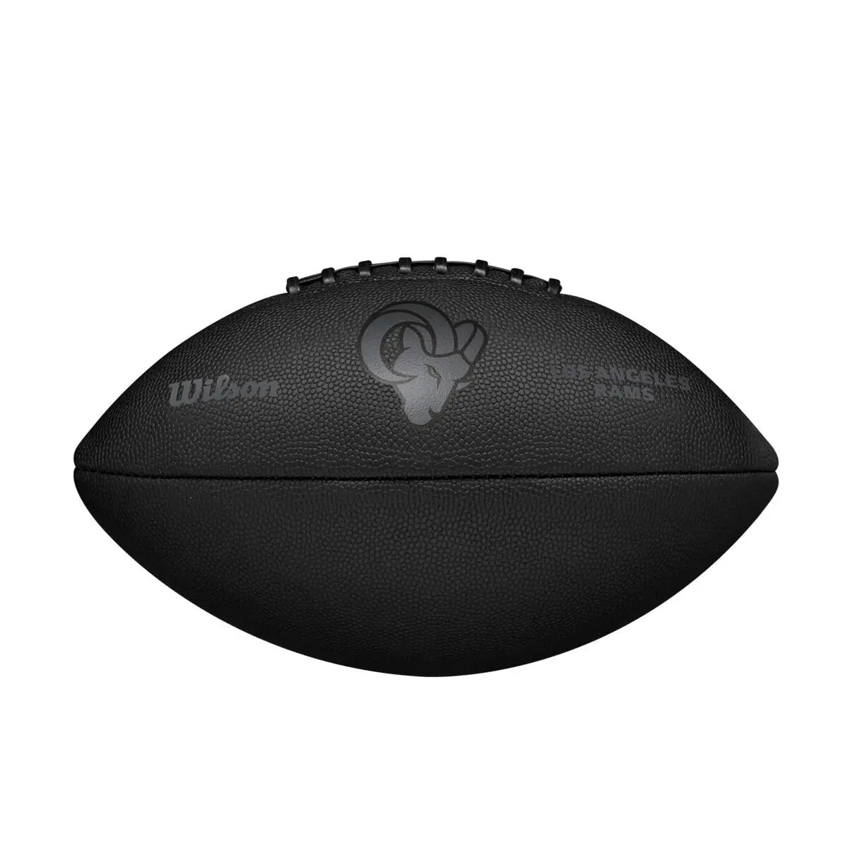 Balón Fútbol Americano Wilson Nfl Team Metallic Premiere Los Angeles Rams Official Negro