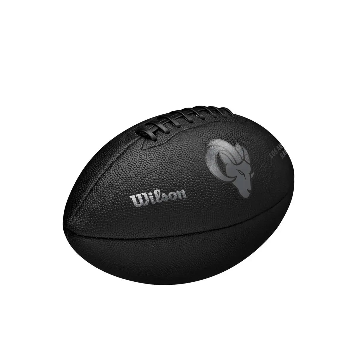 Balón Fútbol Americano Wilson Nfl Team Metallic Premiere Los Angeles Rams Official Negro