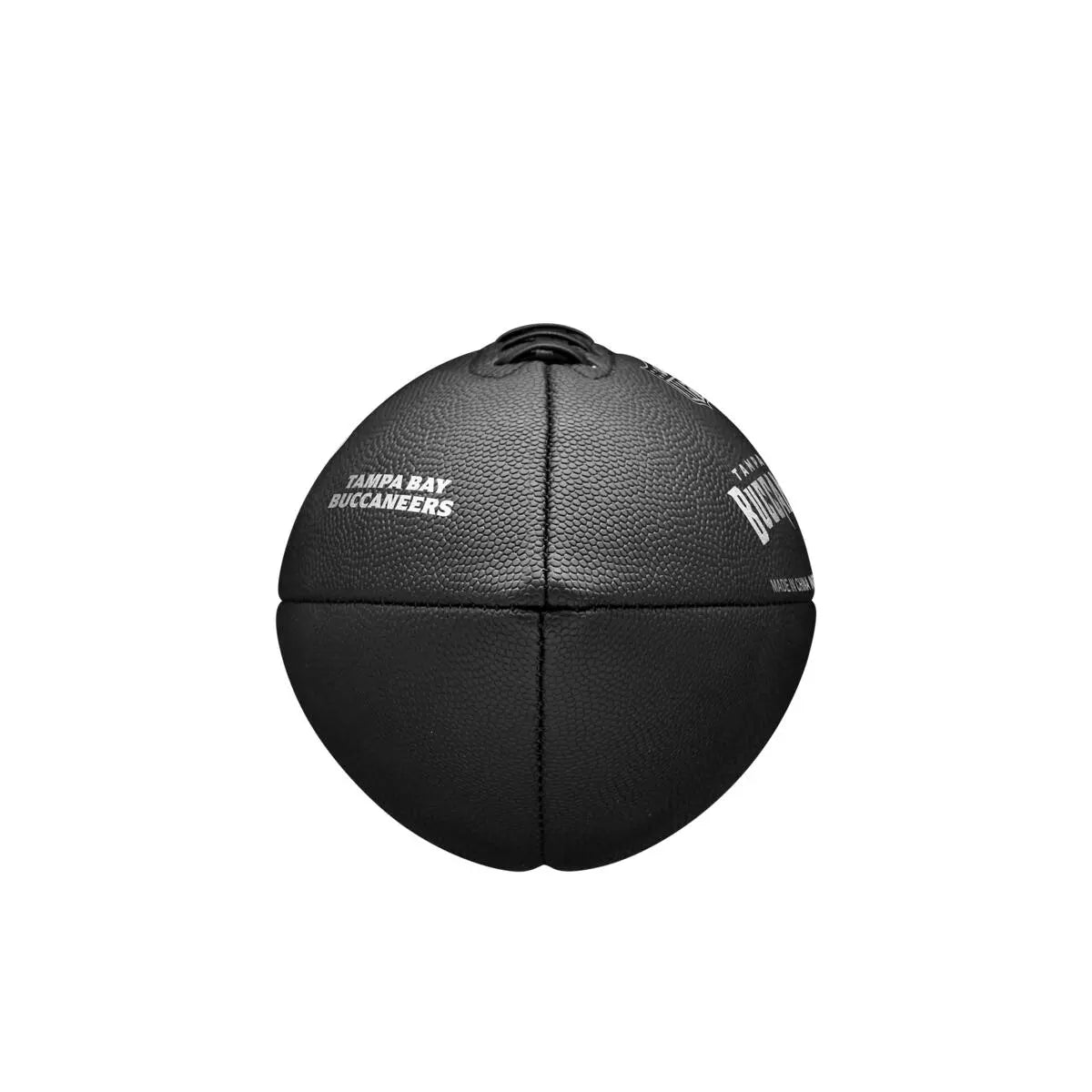Balón Fútbol Americano Wilson Nfl Team Metallic Premiere Tampa Bay Buccaneers Official Negro