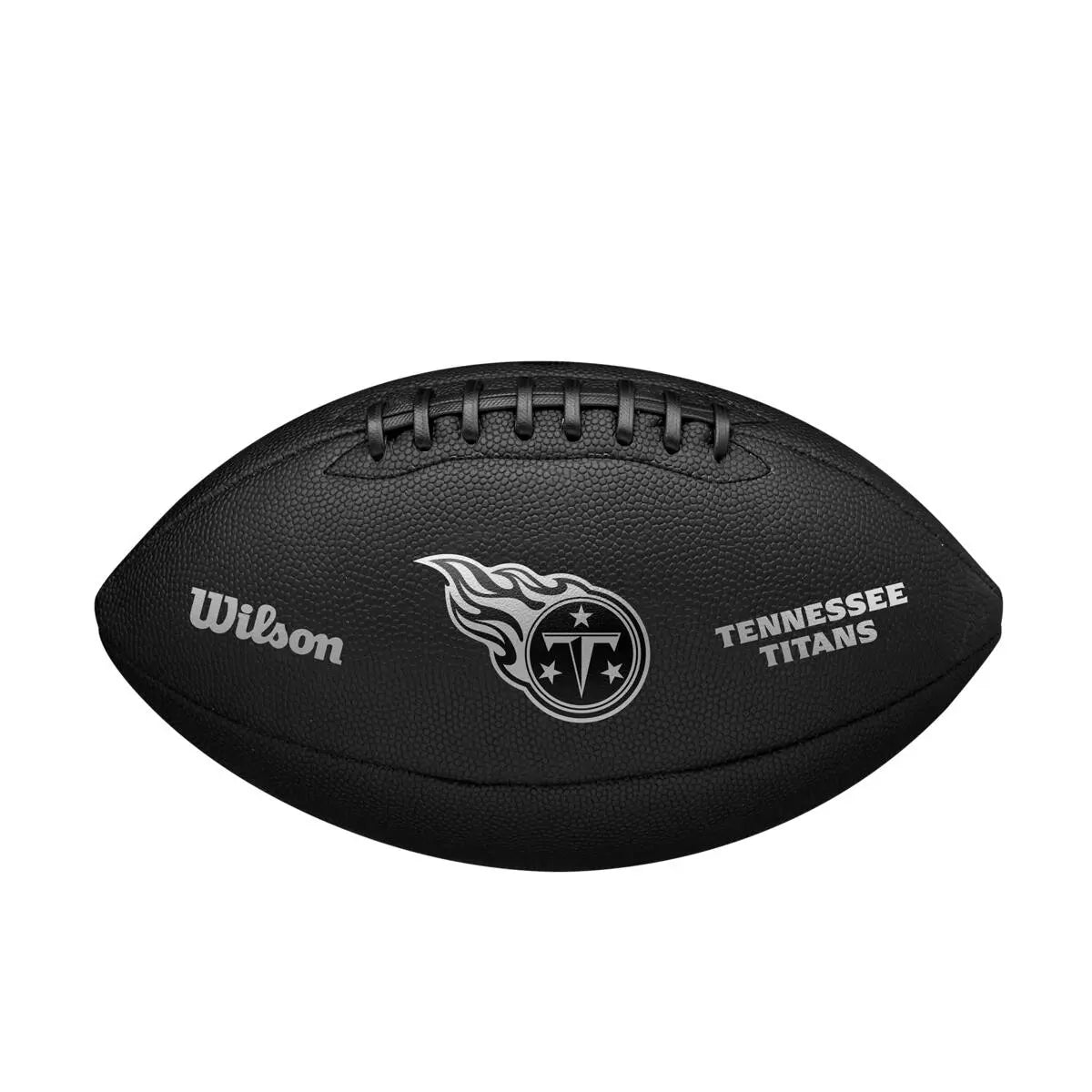 Wilson NFL Team Metallic Premiere Tennessee Titans Official Football Black