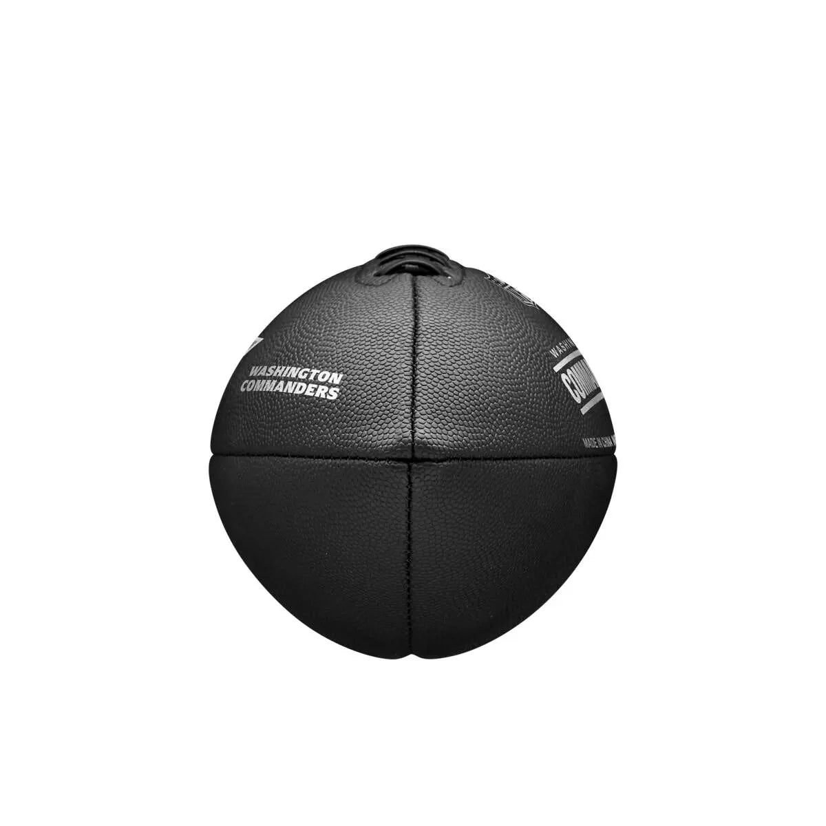 Balón Fútbol Americano Wilson Nfl Team Metallic Premiere Washington Commanders Official Negro