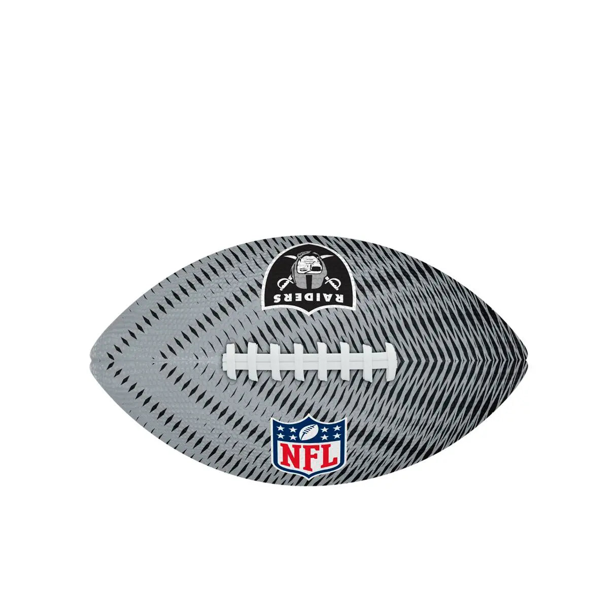 Bola de Futebol Americano Wilson NFL Team Tailgate Las Vegas Raiders Tamanho Júnior